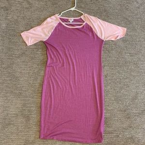LuLaRoe Julia dress - size Large